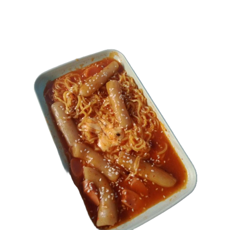 TOPPOKKII//TEOBBOKKI+ MOZARELLA ENAK HALAL