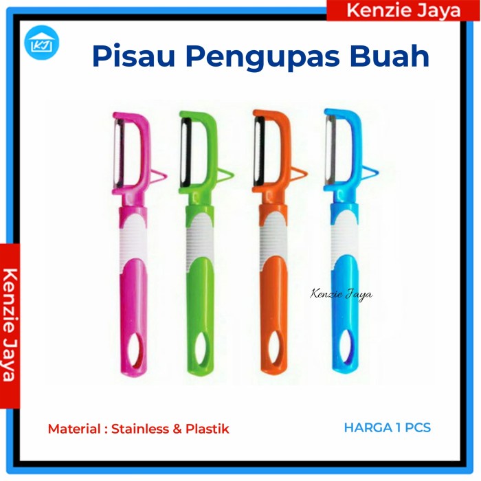 Alat Pengupas Kentang Pisau Kupas Kulit Buah Tajam Peeler Stainless