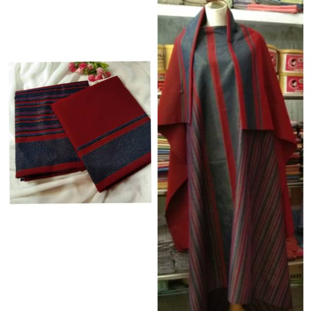 Tenun lurik khas jembatan merah silungkang