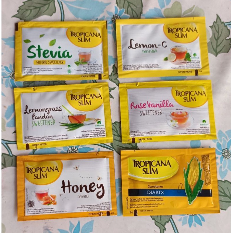 

Tropicana Slim Sweetener Sachet