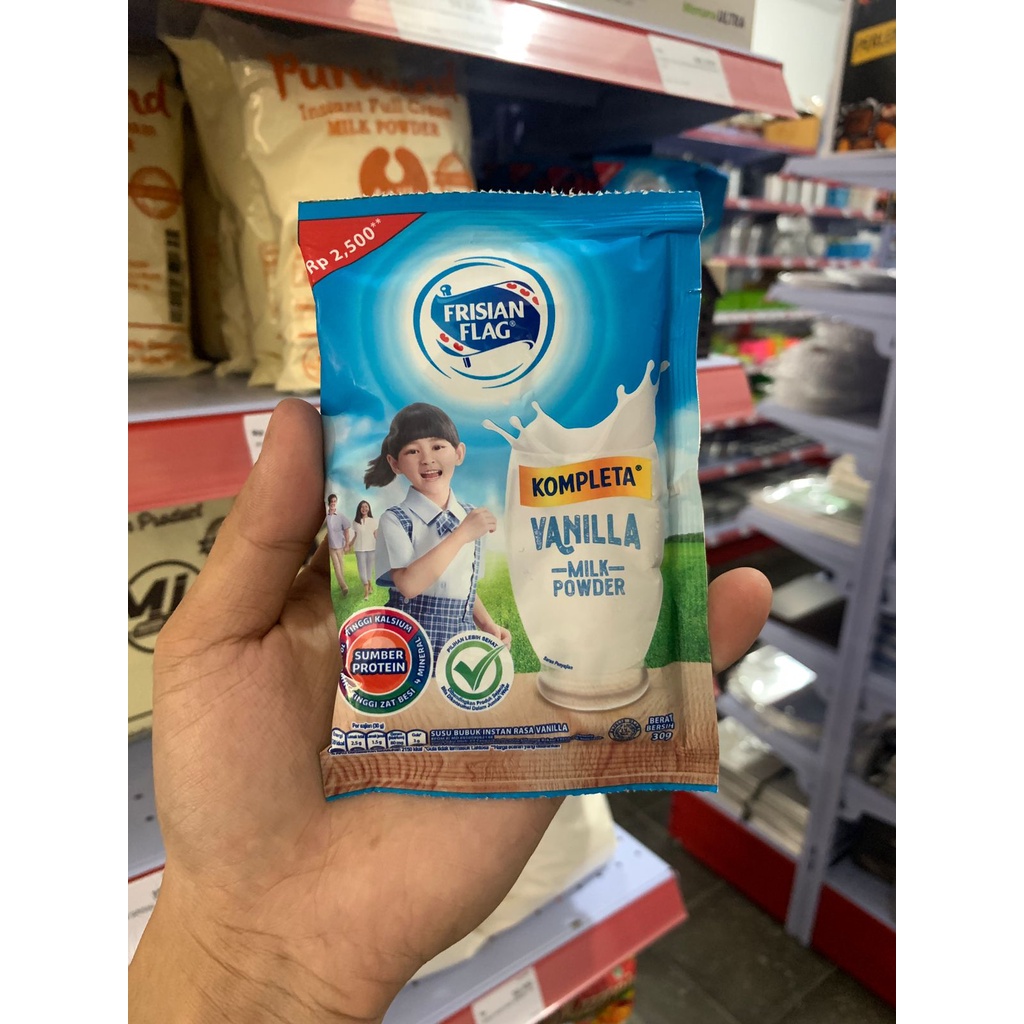 

SUSU BUBUK FRISIAN FLAG KOMPLETA 30GR / FRISIAN FLAG KOMPLETA 30GR