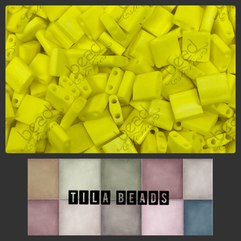 Miyuki Tila Beads TL - Yellow