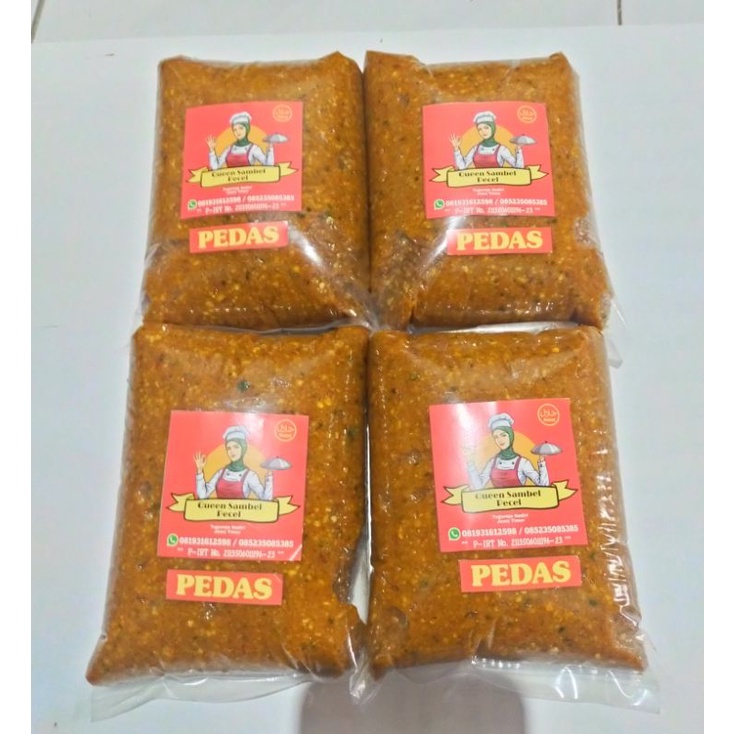 

QUEEN SAMBEL PECEL ( berat 500 gram )
