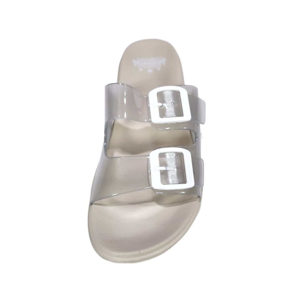 LUOFU ORIGINAL jelly sandal karet empuk murah wanita selop ban2 import E7188T-BW5W