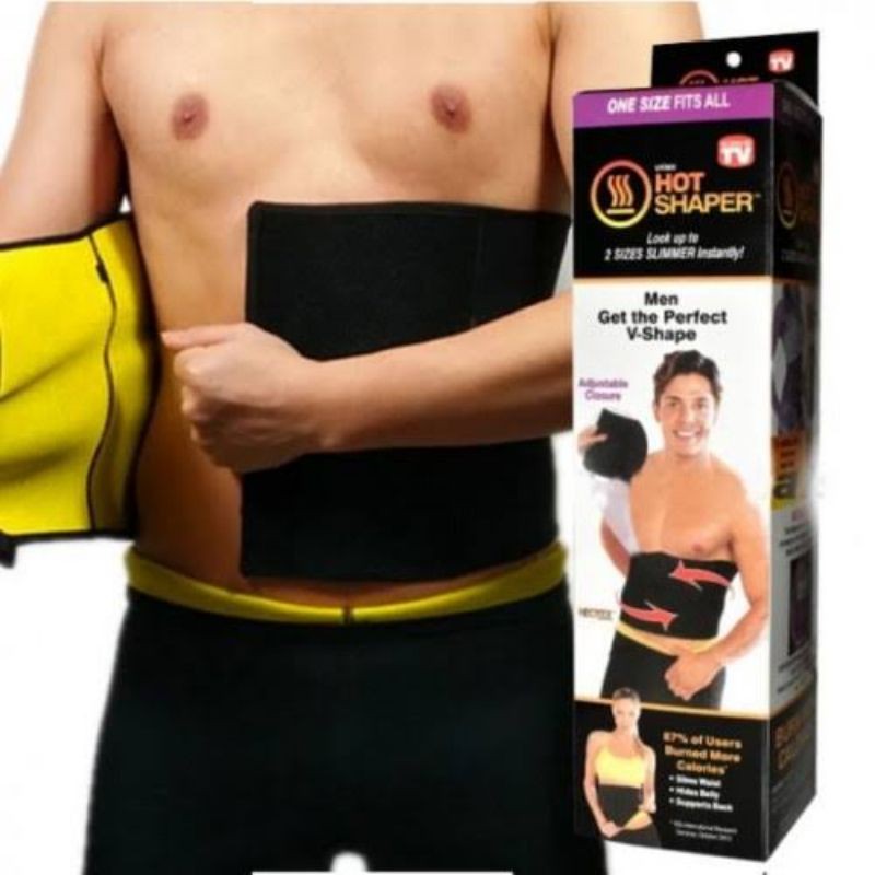 Korset Pelangsing Dan pembakar lemak perut Pria KORSET HOT SHAPER UNISEX Korslet PEMBENTUK OTOT