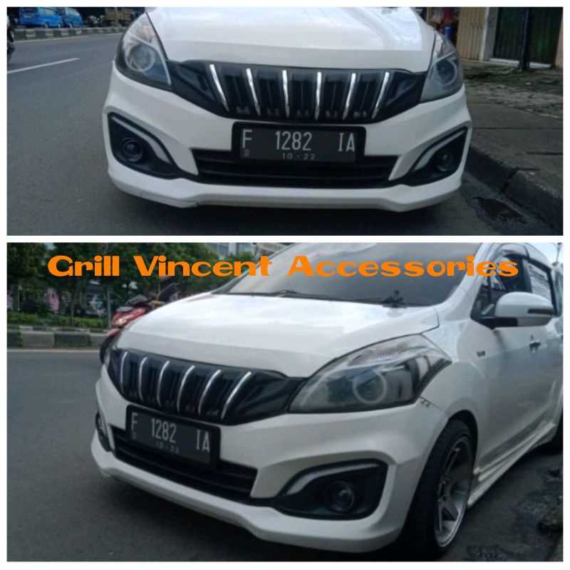 Grill Apolo Ertiga 2015 2016 2017 Apollo list Chrome