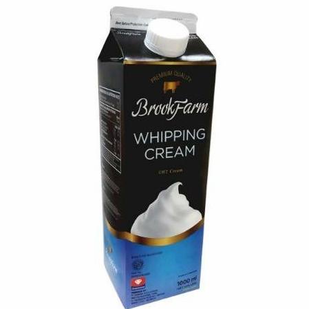 

(BISA COD) Brookfarm Whipping Cream [Premium Dairy UHT Whipping Cream] 1L-08