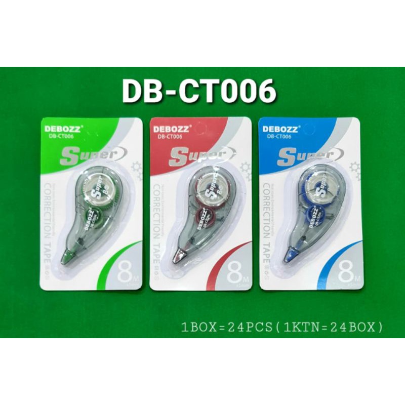 

Correction Tape Pita Koreksi Debozz DB-CT006