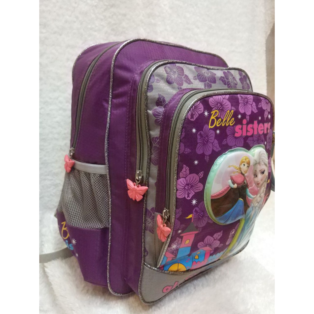 TAS RANSEL  ANAK BACKPACK PRINCESS FROZEN  42480 . BONUS RAINCOVER. DARENA BAGS BANDUNG