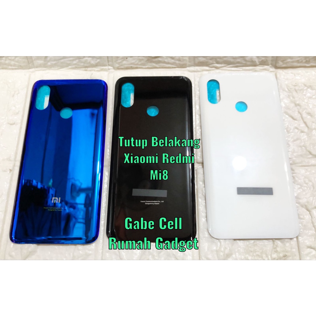 TUTUP BATERA REDMI XIAOMI MI8 MI9T MI10T K20 PRO K30S BACKDOOR BELAKANG