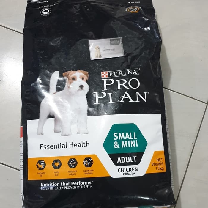 Proplan Small&amp;Mini Adult Chicken Makanan Proplan Anjing 12kg