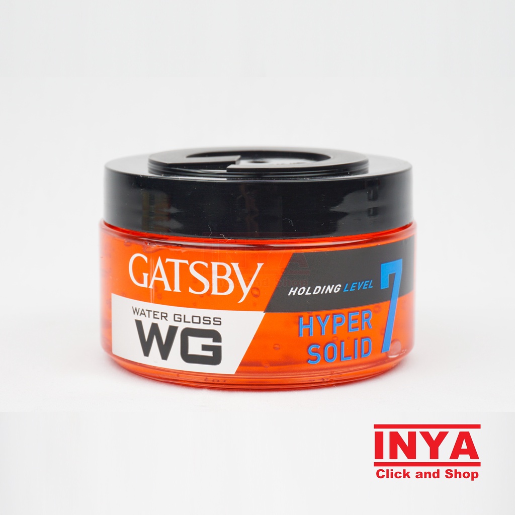 GATSBY WG WATER GLOSS HYPER SOLID LEVEL 7 HAIR GEL 150gr