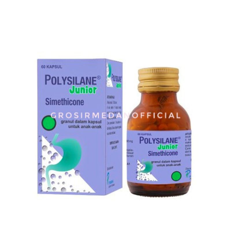 POLYSILANE JUNIOR KAPSUL - OBAT LAMBUNG MAAG ANAK