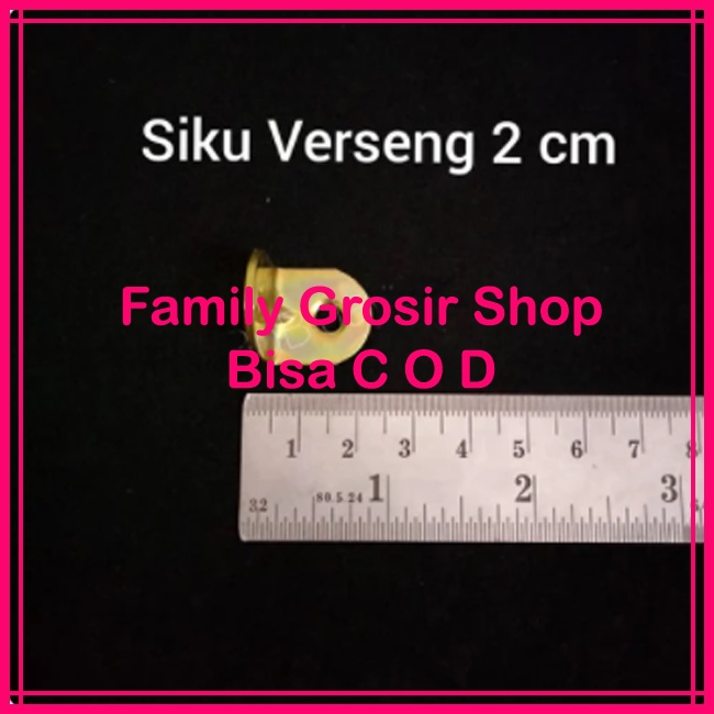 Plat Siku L Besi 2x2 cm / Siku Rak Verseng 2x2