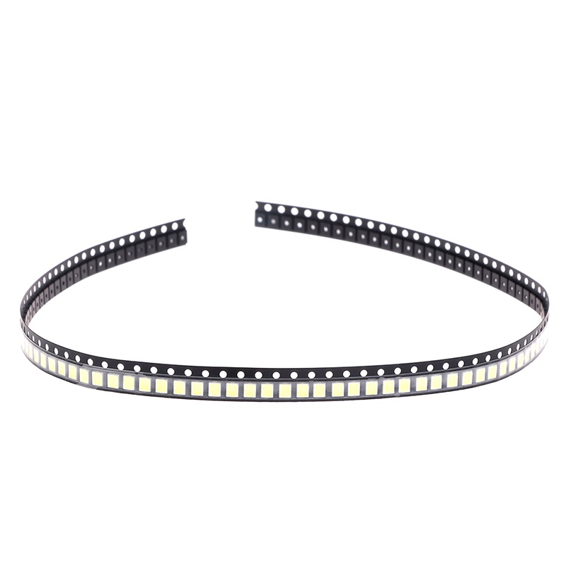 {LUCKID}100Pcs 3030 SMD LED Beads 1W 3V/6V/9V Cold White Light For TV LED Diodes