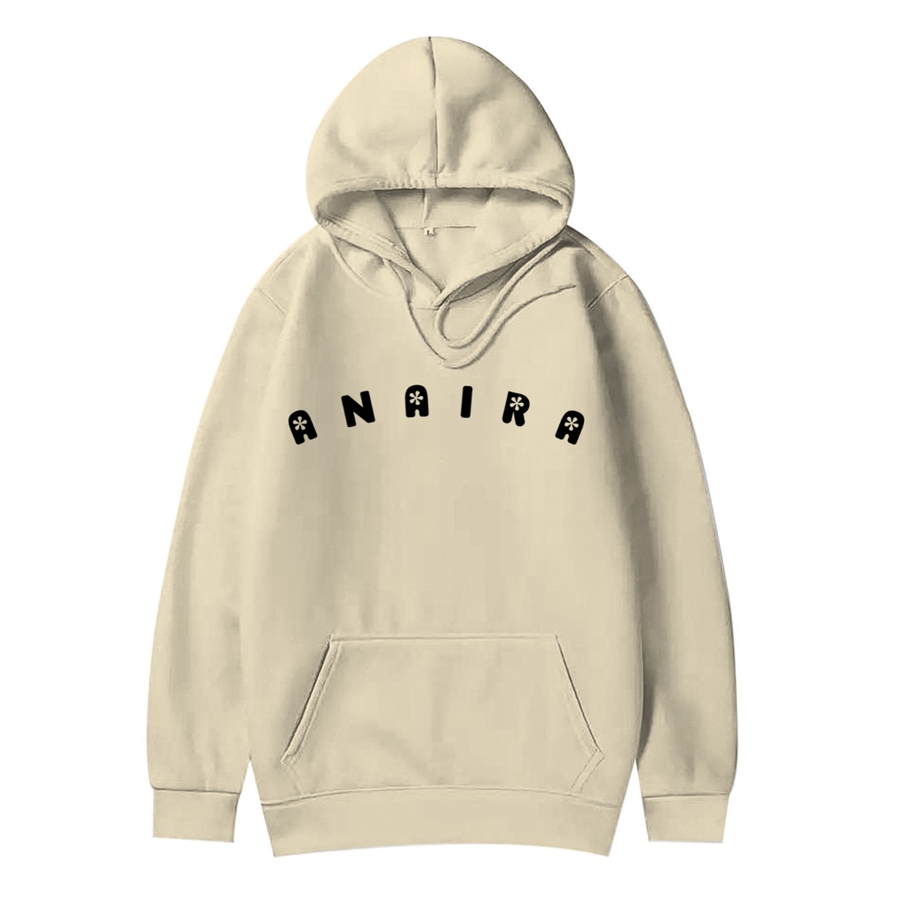 ANAIRA LOGO FLOWER HOODIE JUMPER Size M-XXL