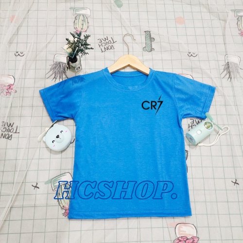 Kaos Anak CR7 Laki Laki Perempuan Usia 2-16th Unisex Cowok Cewek