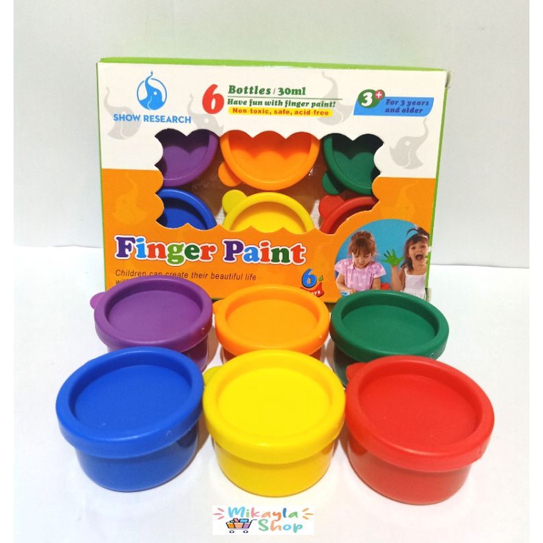 

Mainan Anak Cat Lukis Washable/FingerPaint washable nontoxic