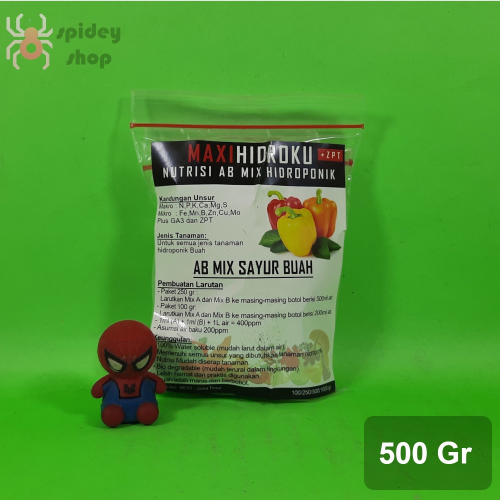 Nutrisi AB Mix Buah 500 Gram