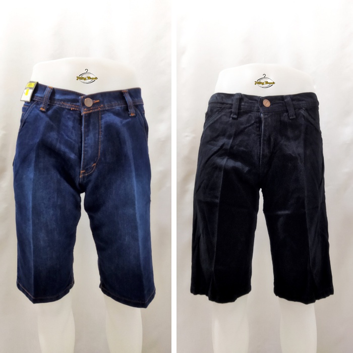 Celana Pendek Jeans Premium Pria Maxluis / Celana Lepis Pendek Cowok / Celana Pendek Denim Distro