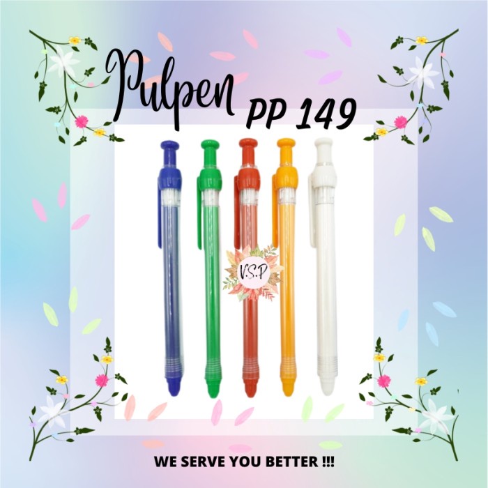 

Pulpen Plastik PP 149 / Souvenir Wedding Seminar kit Murah