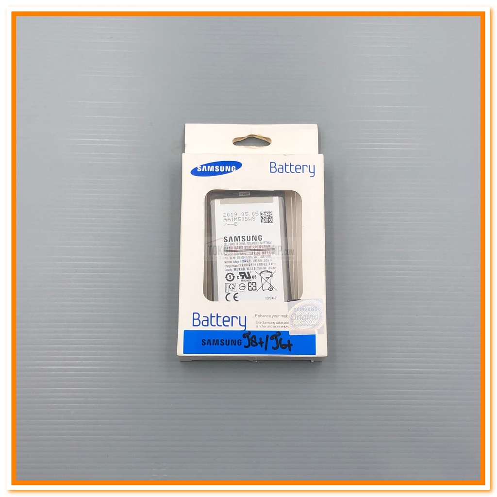 BATERAI SAMSUNG A6 PLUS BATERAI SAMSUNG J8 PLUS ORIGINAL