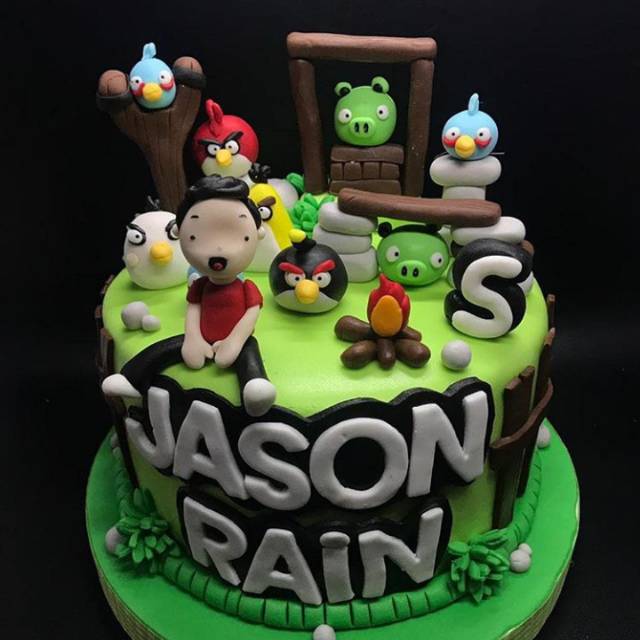 Gambar Kue  Ulang  Tahun  Angry  Bird  Tempat Berbagi Gambar