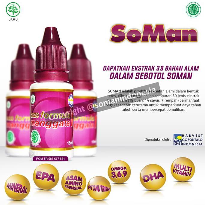 Jamu Tetes Sozo Formula Manggata 1 (Soman 1)