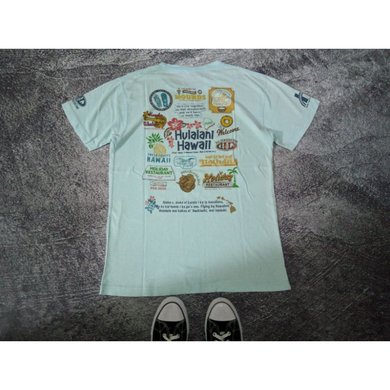 Kaos Second / Kaos Vintage Hawai Second / Kaos Hula lani Second