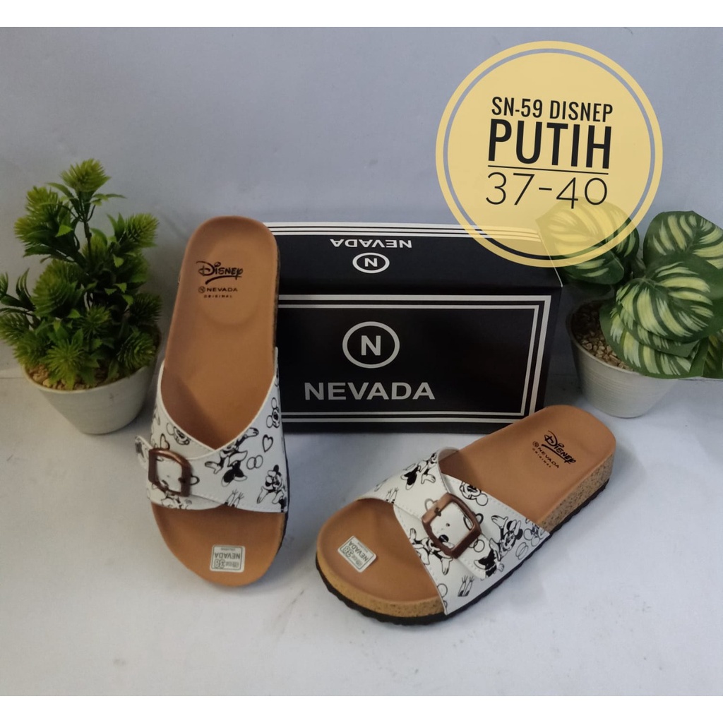 Sandal Wanita Disney ModelSslop Nevada Type SN-59 DISNEP