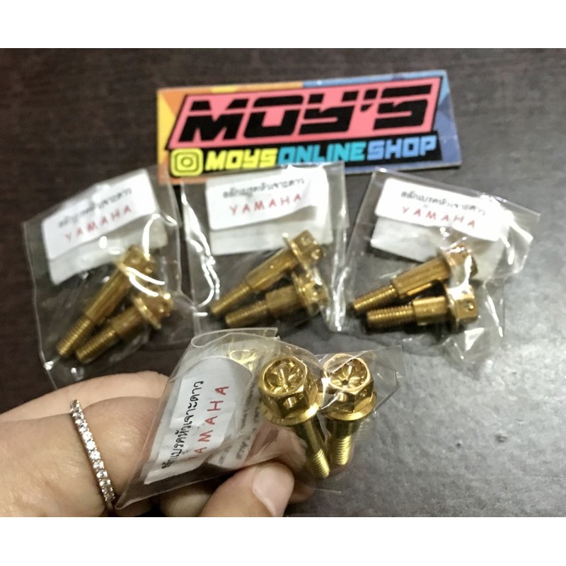 BAUT PROBOLT TOJOSAN HANDLE YAMAHA FLOWER GOLD HENG THAILAND