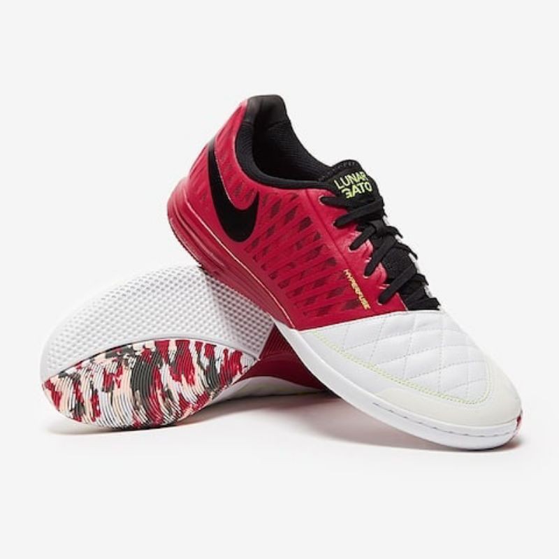 SEPATU MURAH ORIGINAL TERBARU Nike Lunar Gato II Cardinal Red Black crimson White IC