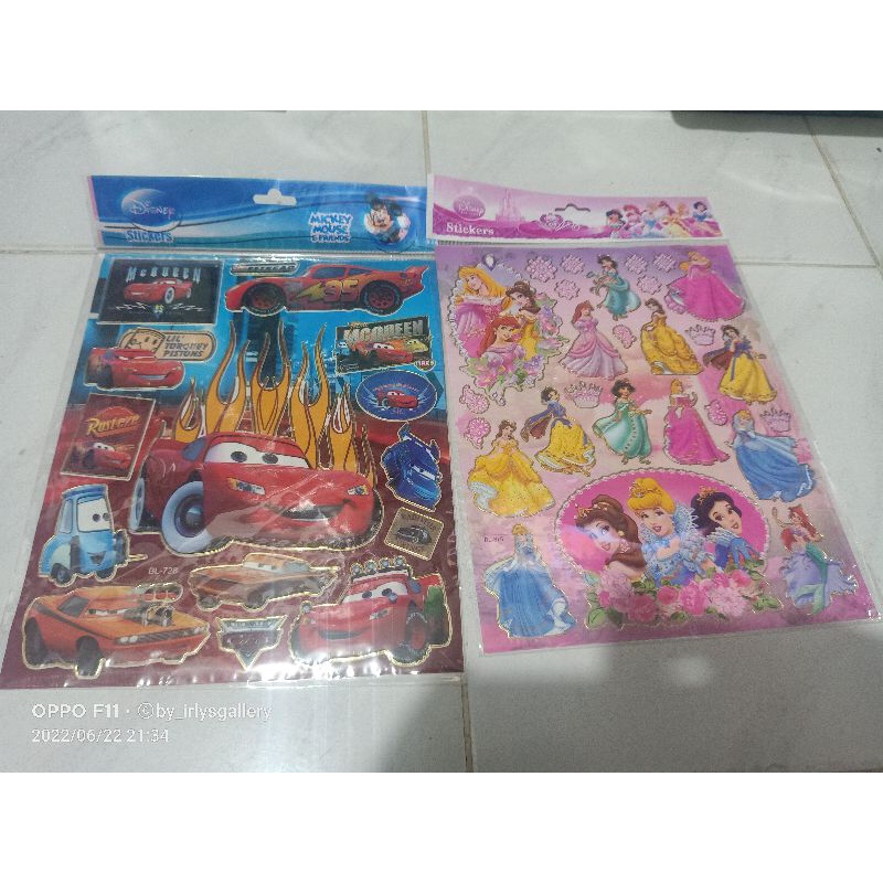 

stiker anak disney original