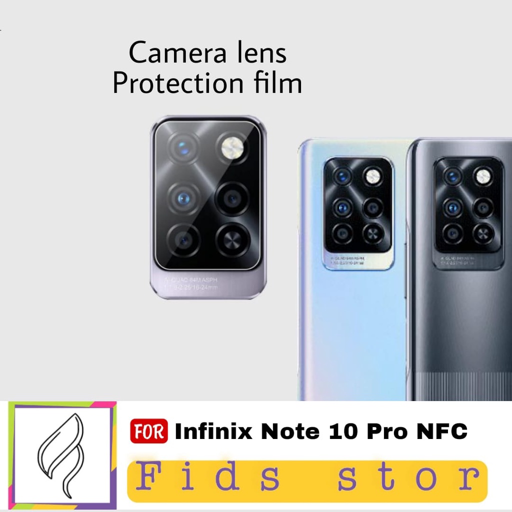 Tempered Glass Camera INFINIX NOTE 10 / NOTE 10 PRO / NOTE 10 PRO NFC Protect Camera Premium Quality Anti Gores Camera Belakang Handphone