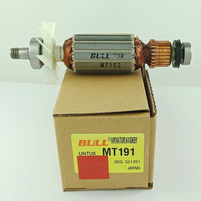 Armature MT192 Merk BULL PLANER 82mm MAKTEC armatur angker rotor untuk mesin planer pasah serut makt