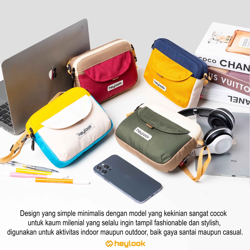 HEYLOOK Project - Sling Bag SENNA Pouch Wallet Sling Phone Pria Wanita Sling Pouch