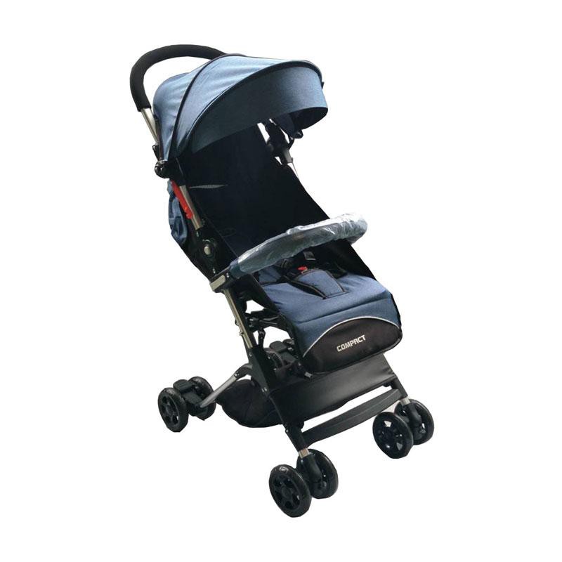 stroller pliko compact 301 kereta bayi cabin size ringan