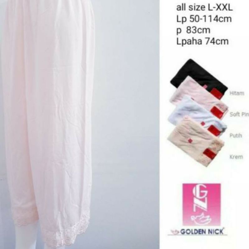 Rok celana panjang golden nick