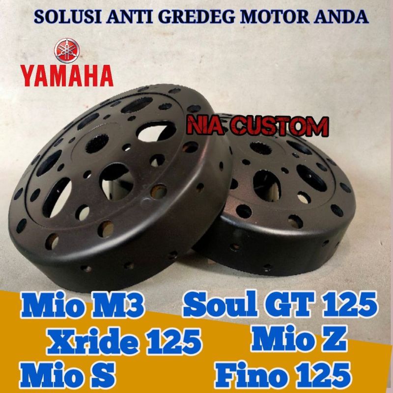 Mangkok CVT Kampas Ganda MIO M3 S Z Fino Soul GT Xride 125 Original Custom