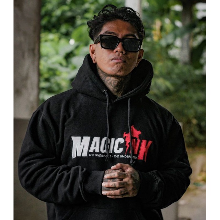 MAGIC INK HOODIE LOGO - BORDIR