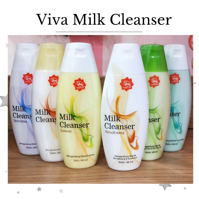 Jual VIVA MILK CLEANSER ALL VARIANT 100ml Shopee Indonesia
