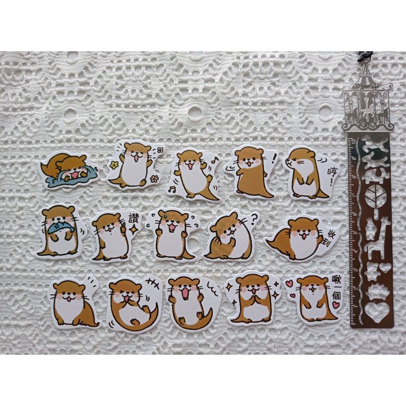 

Stiker Set BEAVER untuk Journal / Scrapbook / Diary / DIY