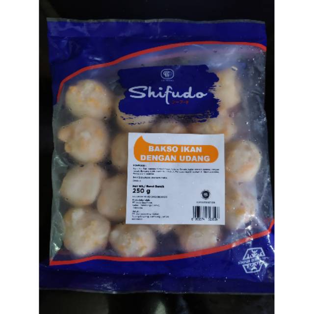 

SHIFUDO Bakso Udang 250gr