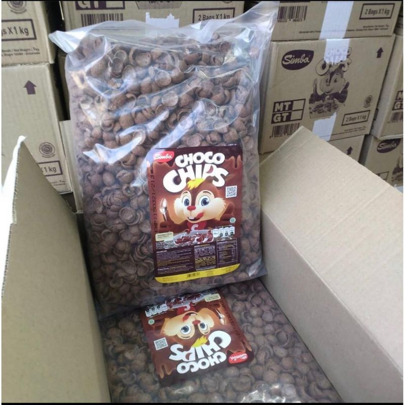 

Choco Chips / Choco Crunch / Coco Simba Bulky Richeese Nabati 1Kg Murah Kualitas Terbaik