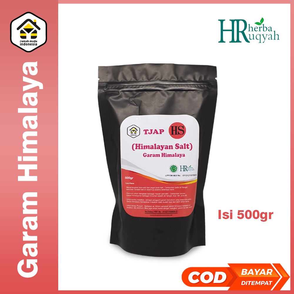 

Garam Himalaya Asli Himalayan Salt Premium Tjap HS 500gr