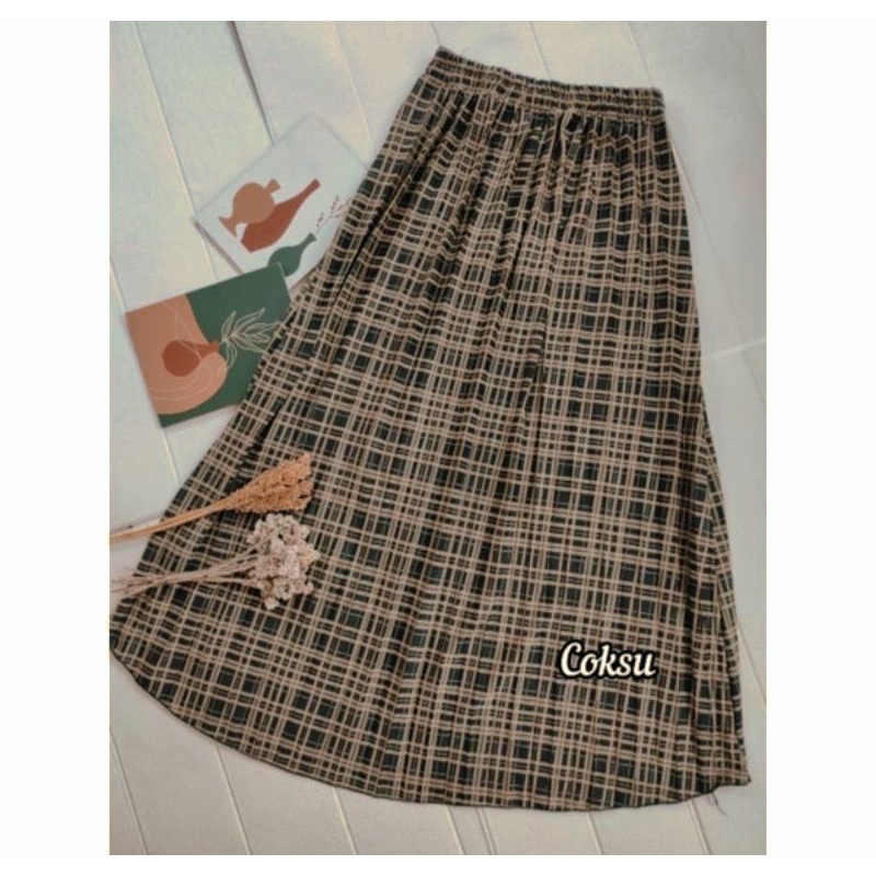 ROK PLISKET WOL TARTAN PREMIUM