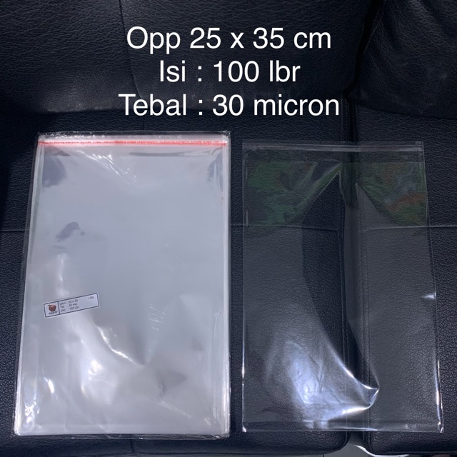 

Plastik opp lem tebal 03 25x35 25 x 35 seal 100 lembar pcs kaca 30 micron undangan bening murah