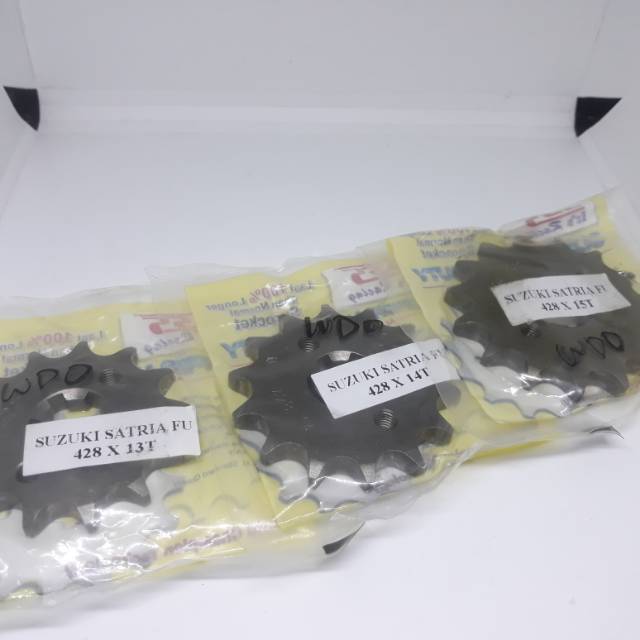 Gear depan SSS Motor SUZUKI SATRIA FU satria fu old  satria fu facelift satria fu injeksi