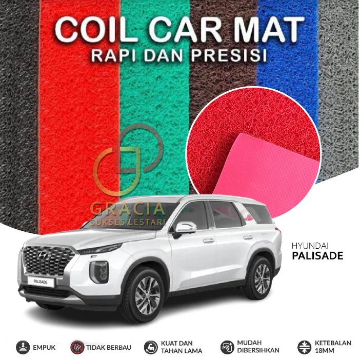 Karpet Mobil Premium HYUNDAI PALISADE Mie Bihun 1 Warna