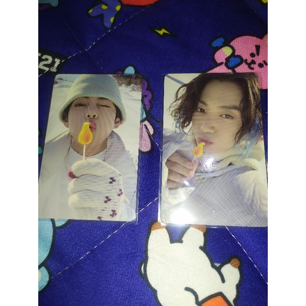 OFFICIAL PHOTOCARD WINPACK TAEHYUNG/JUNGKOOK